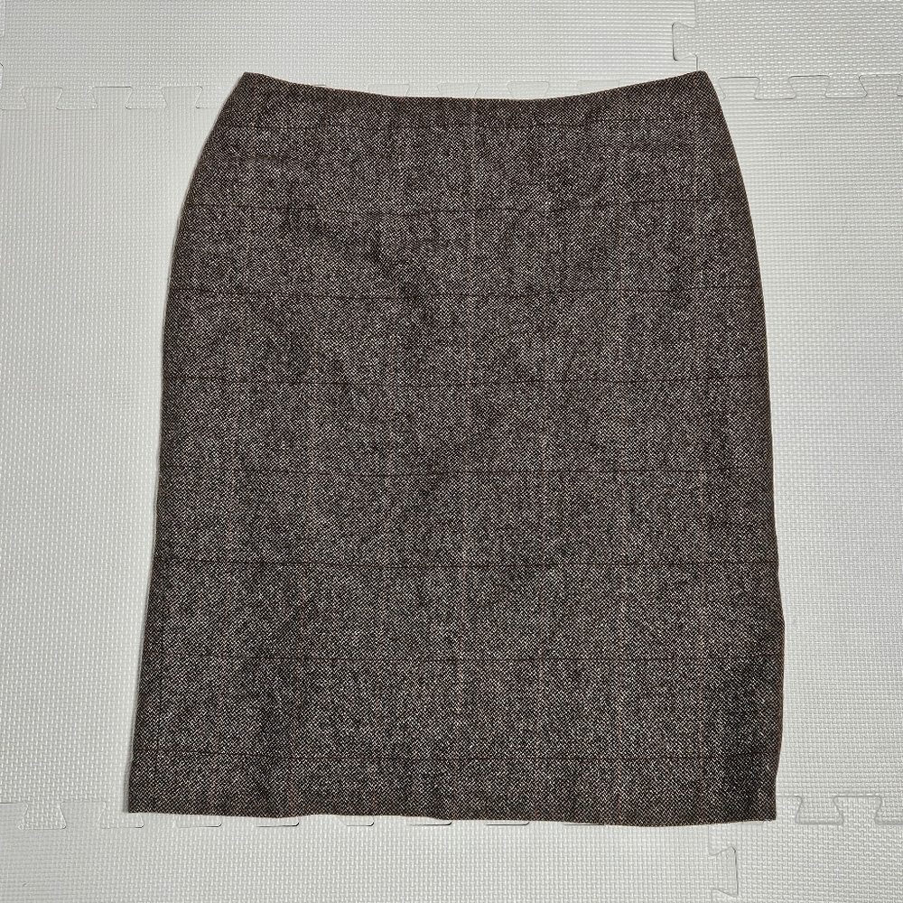 Jacob Classic Brown Pencil Skirt